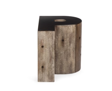 Alphabet Side Table - Letter P